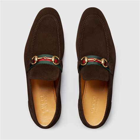 gucci suede loafers mens